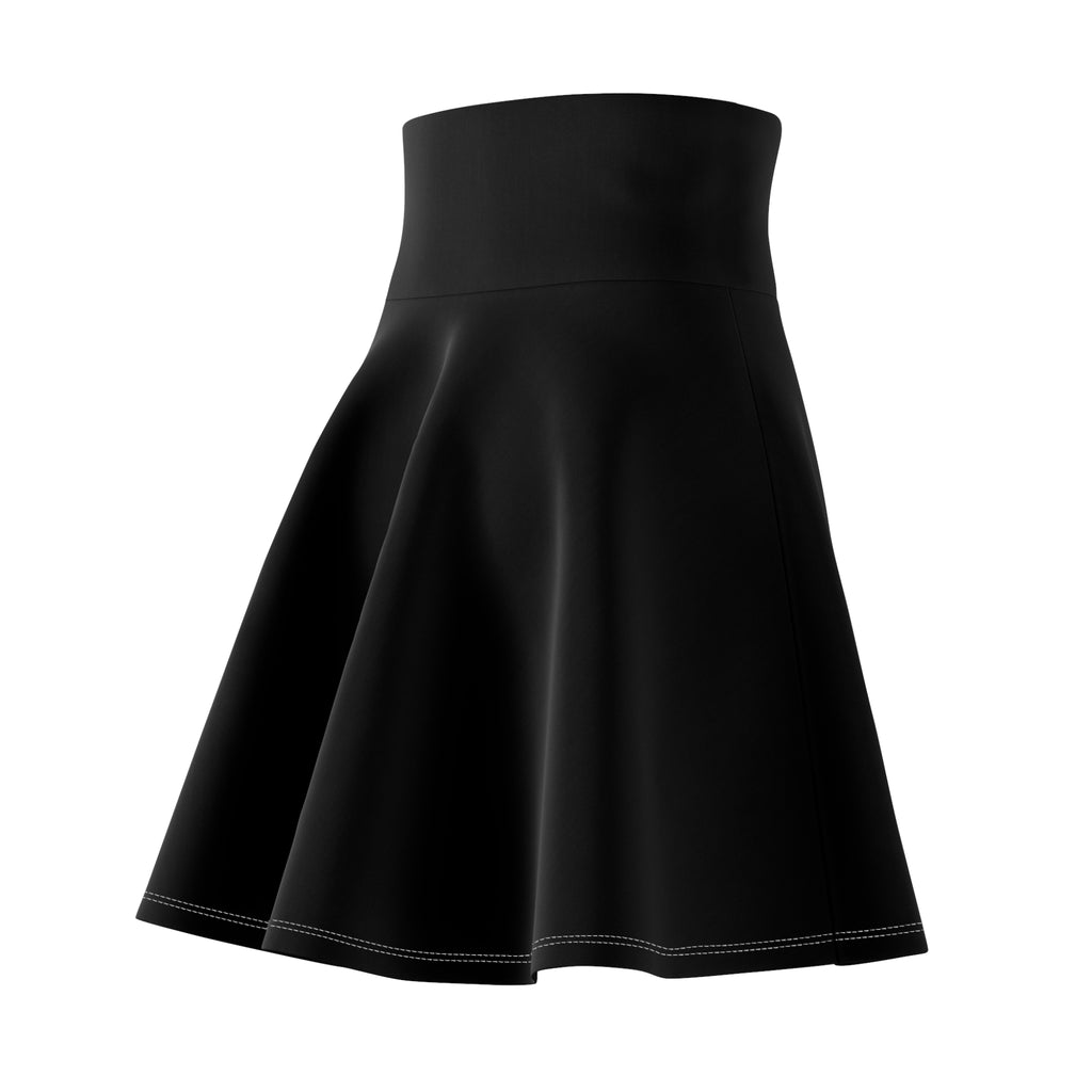 High-Waisted Black Skirt