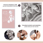 100% Mulberry Silk Hair Scrunchie