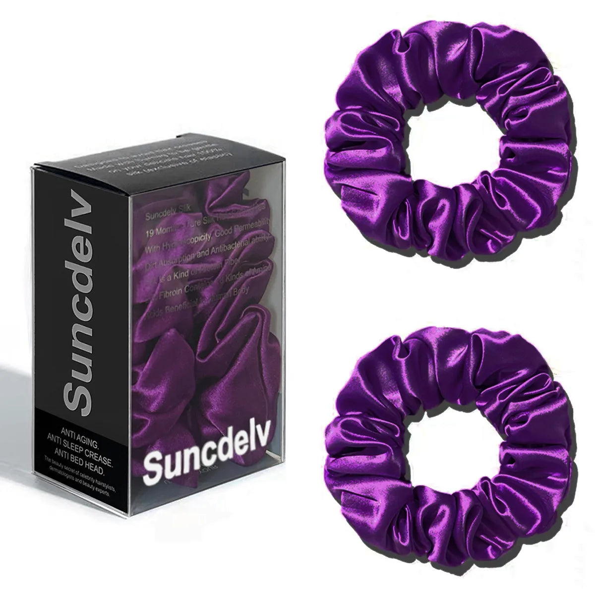 100% Mulberry Silk Hair Scrunchie