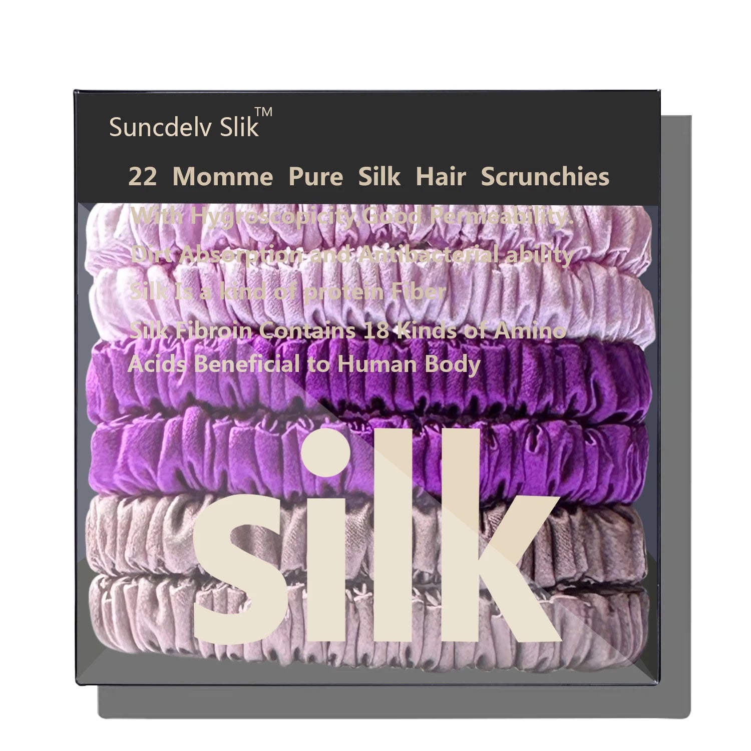 100% Mulberry Silk Hair Scrunchie