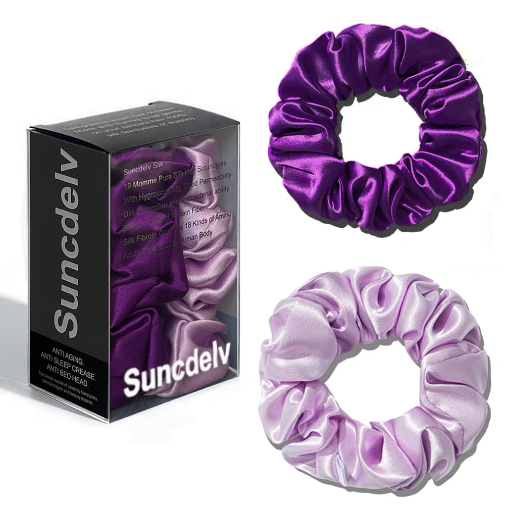 100% Mulberry Silk Hair Scrunchie