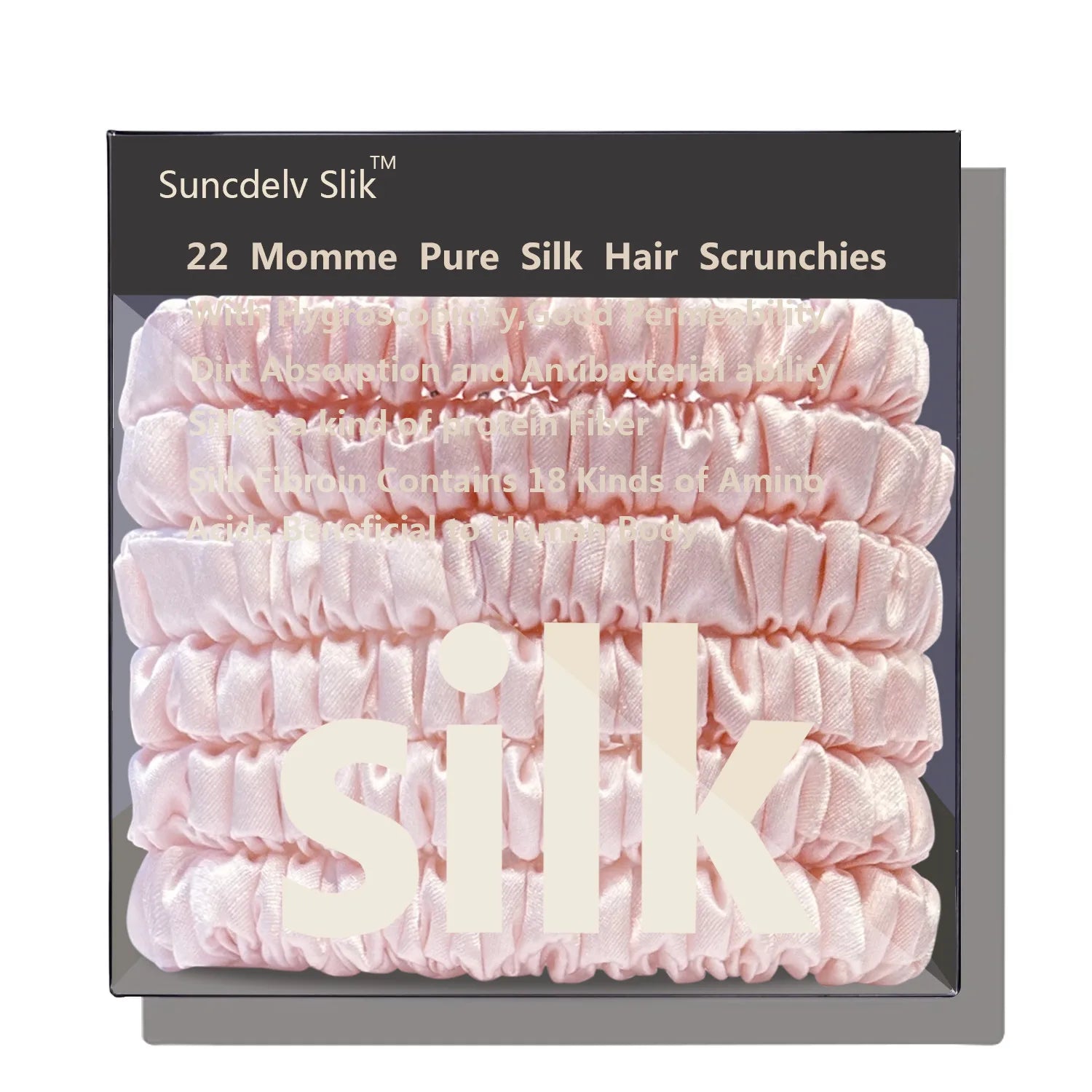100% Mulberry Silk Hair Scrunchie