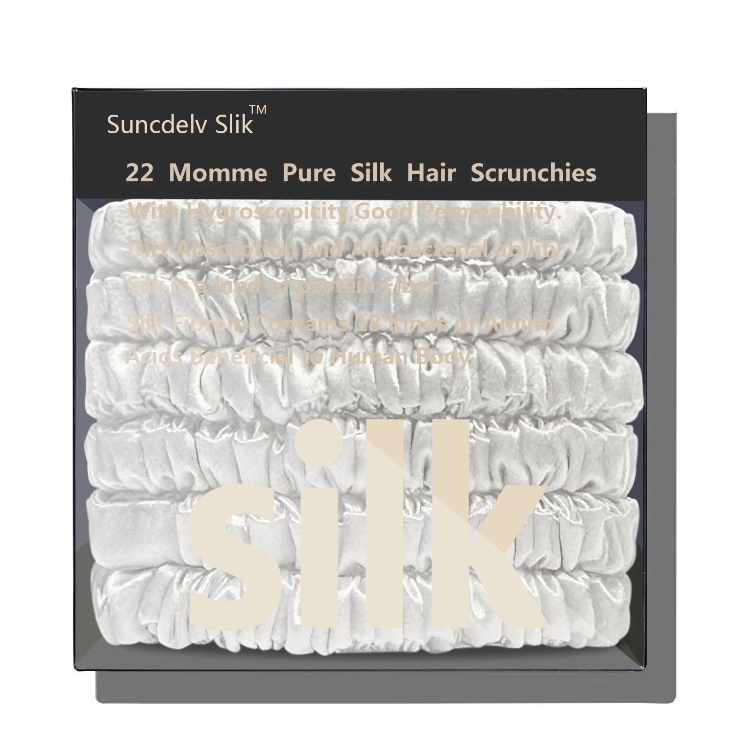 100% Mulberry Silk Hair Scrunchie