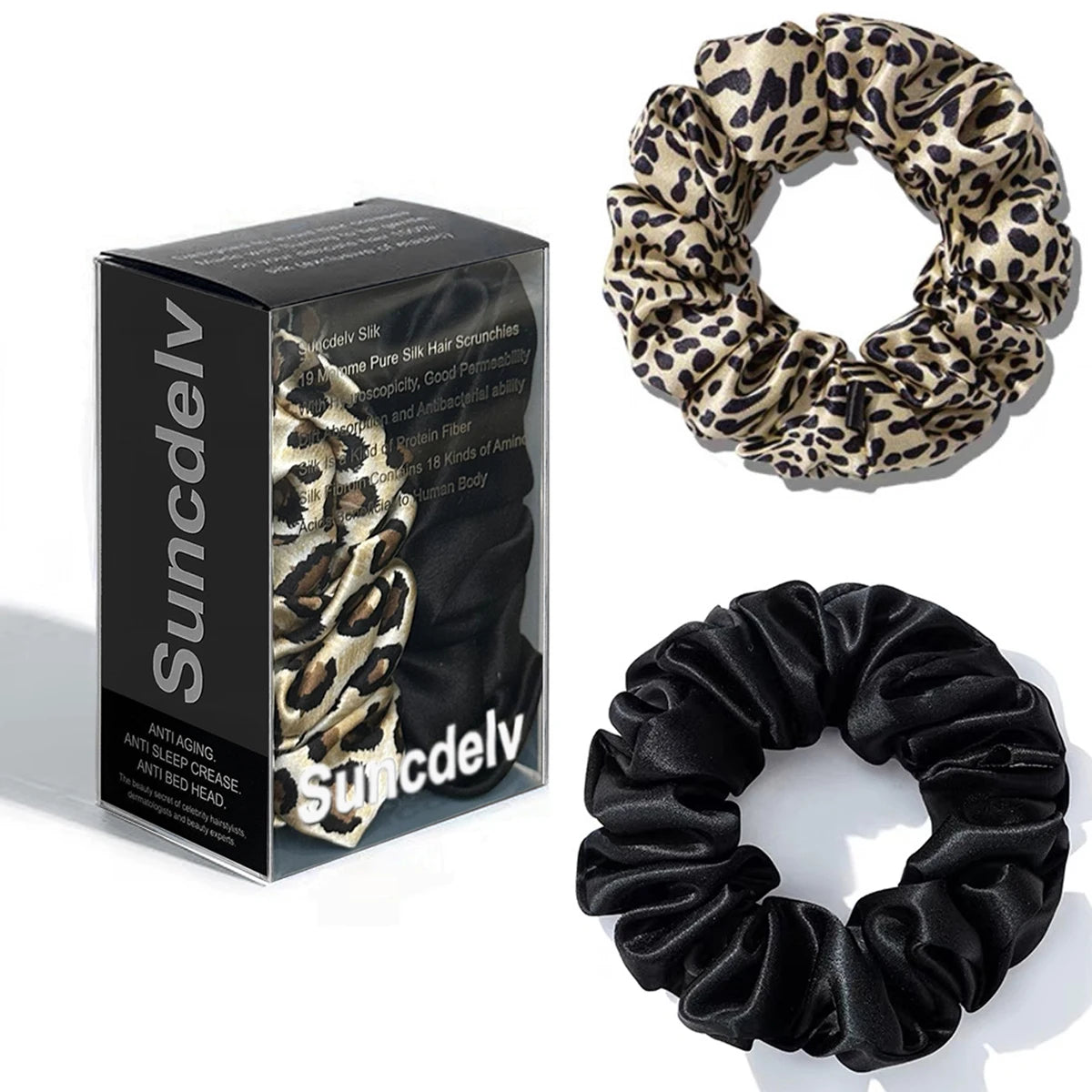 100% Mulberry Silk Hair Scrunchie