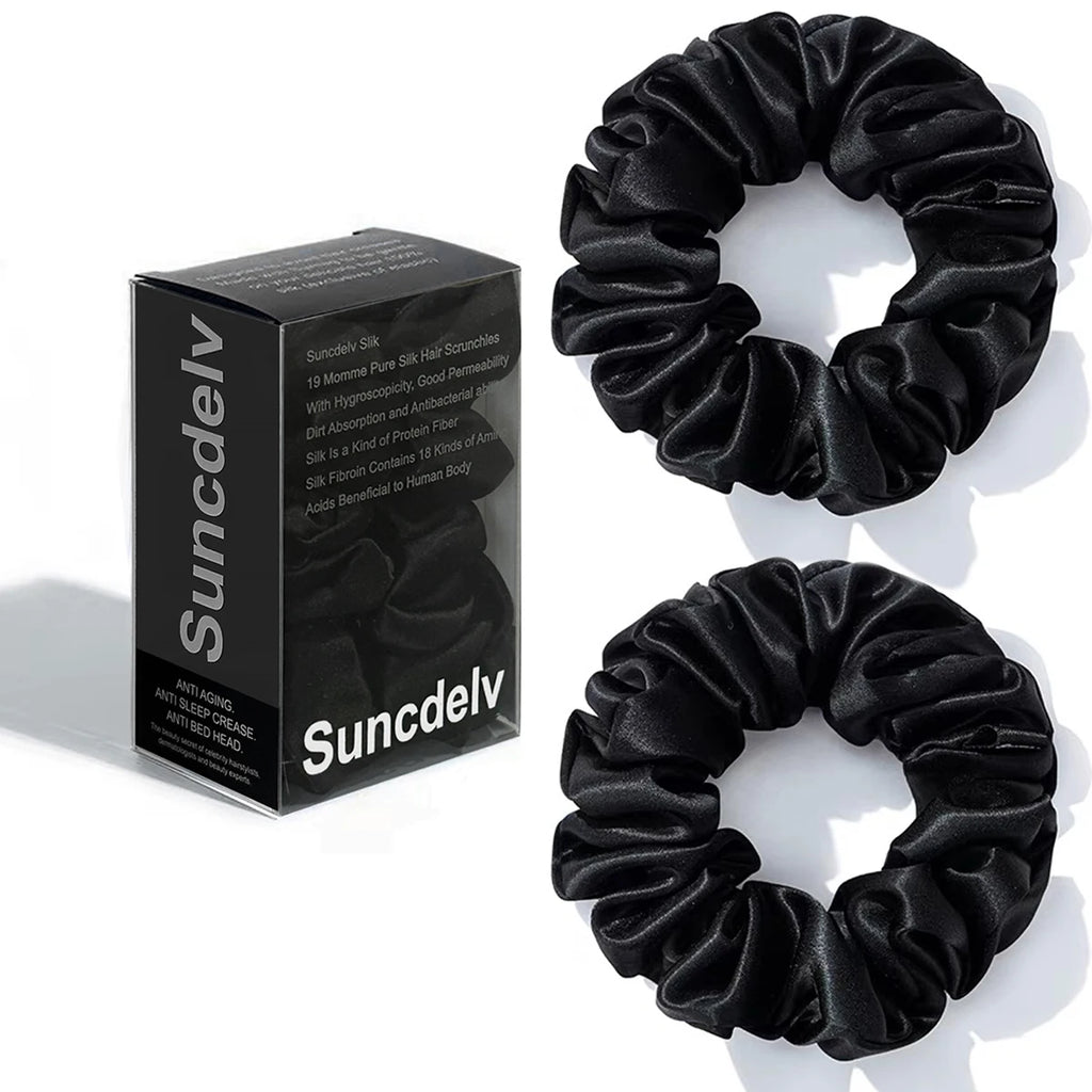 100% Mulberry Silk Hair Scrunchie