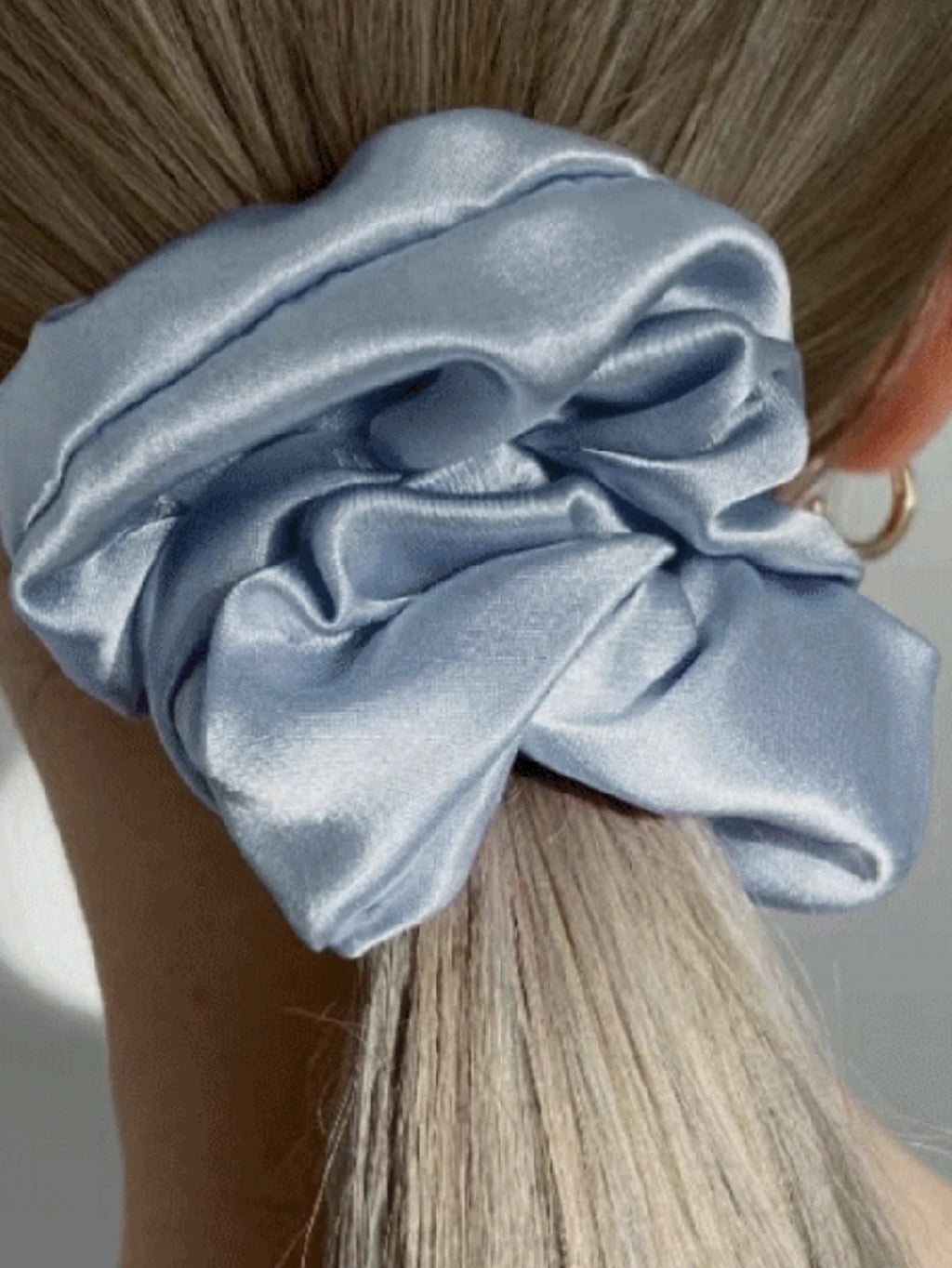 100% Mulberry Silk Hair Scrunchie