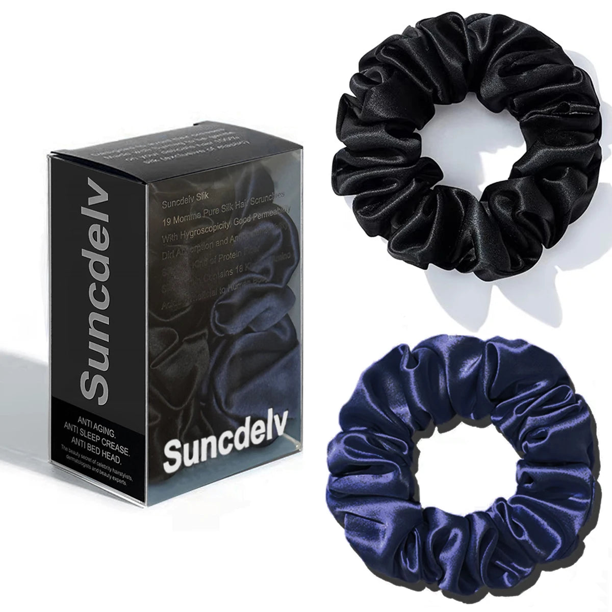 100% Mulberry Silk Hair Scrunchie