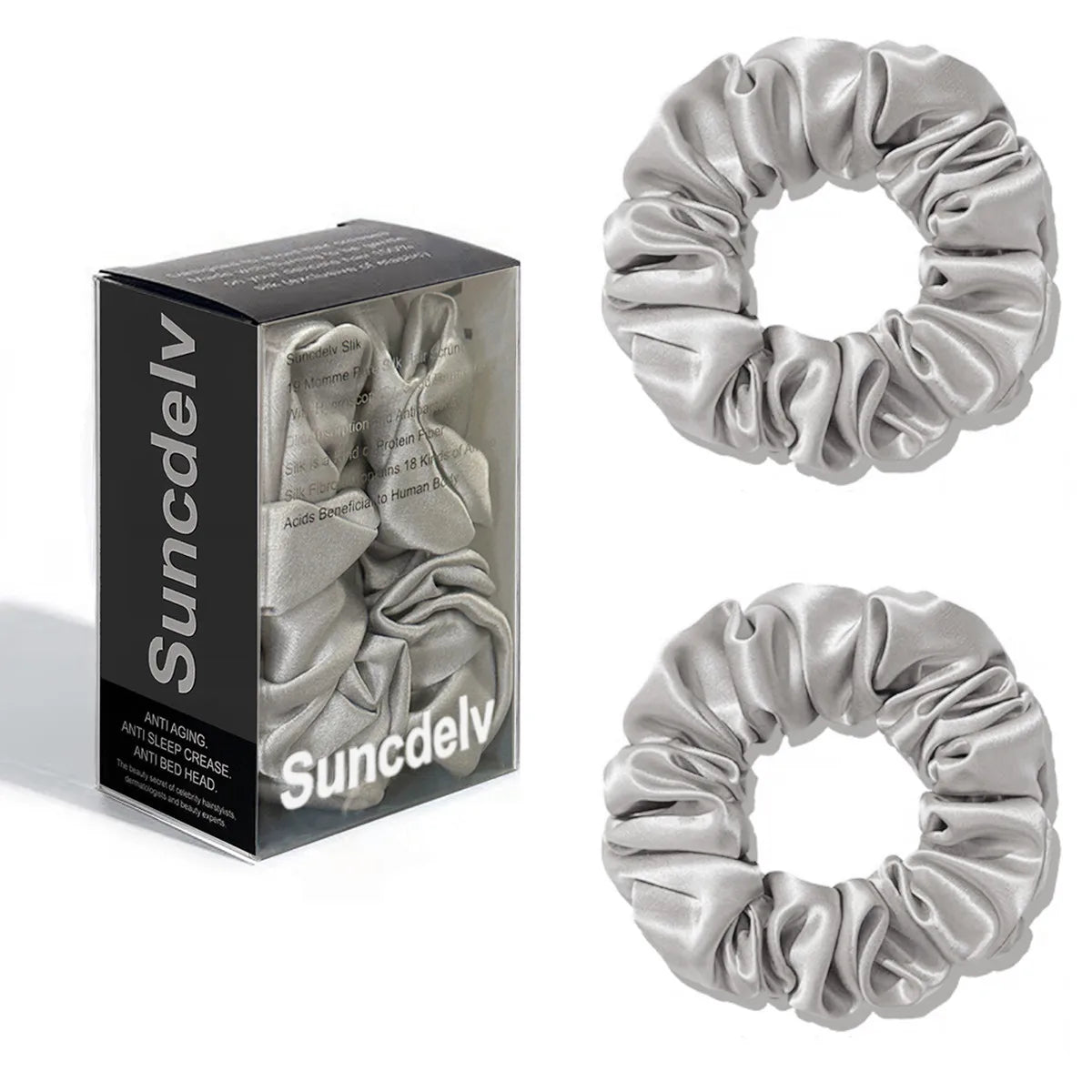 100% Mulberry Silk Hair Scrunchie