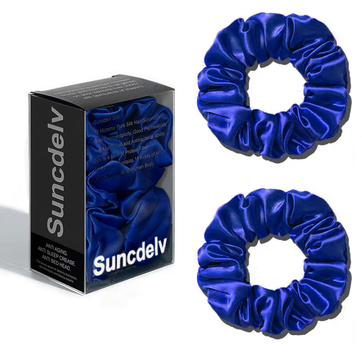 100% Mulberry Silk Hair Scrunchie