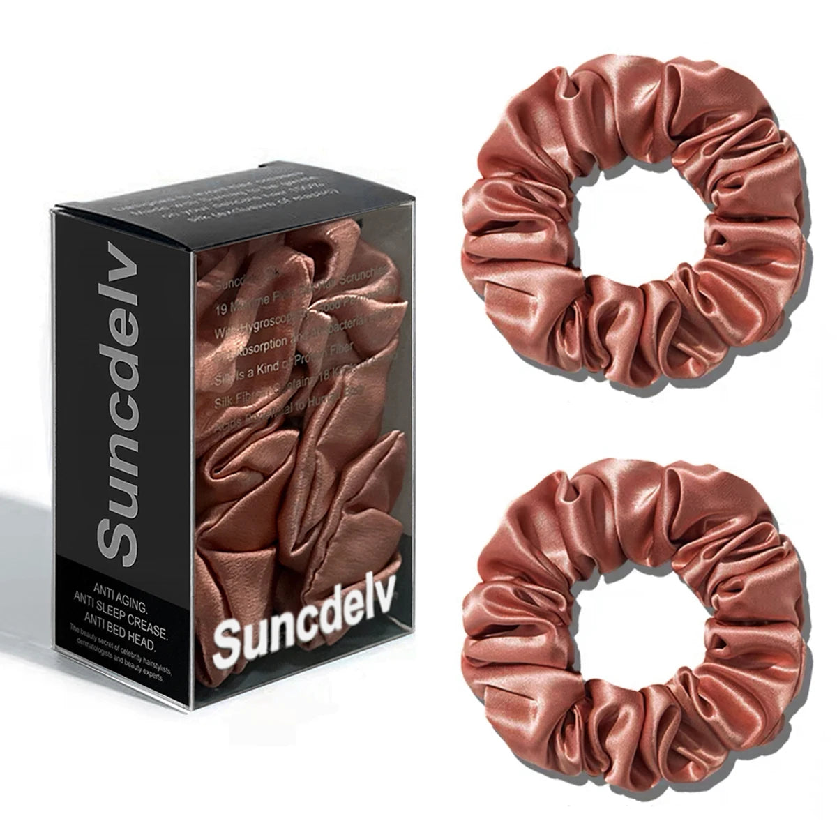 100% Mulberry Silk Hair Scrunchie