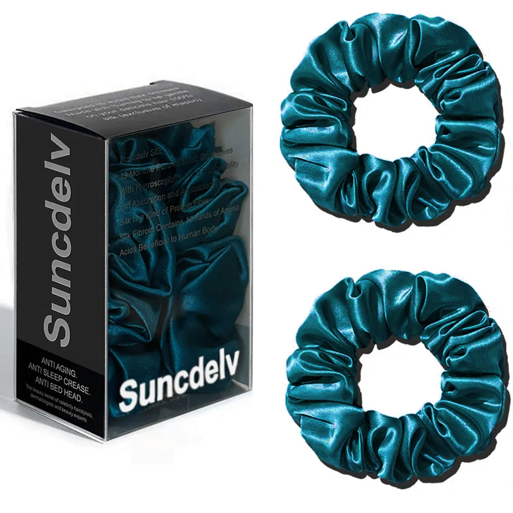 100% Mulberry Silk Hair Scrunchie