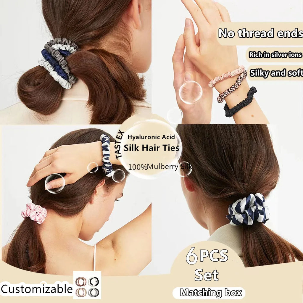 100% Mulberry Silk Hair Scrunchie